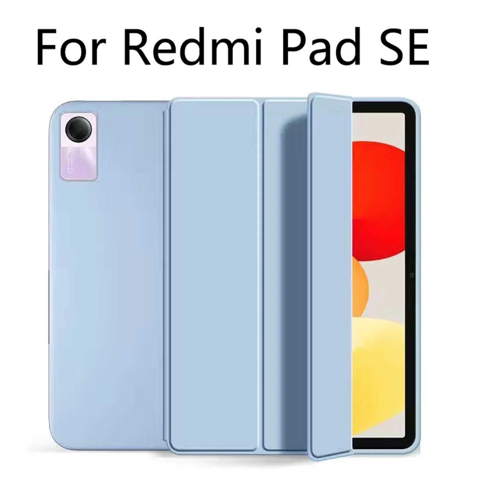 Case for Redmi Pad SE 11 inch 2023 Tablet Slim Thin Light Soft Protective with Auto Sleep/Wake Folding Stand Smart Cover H251210