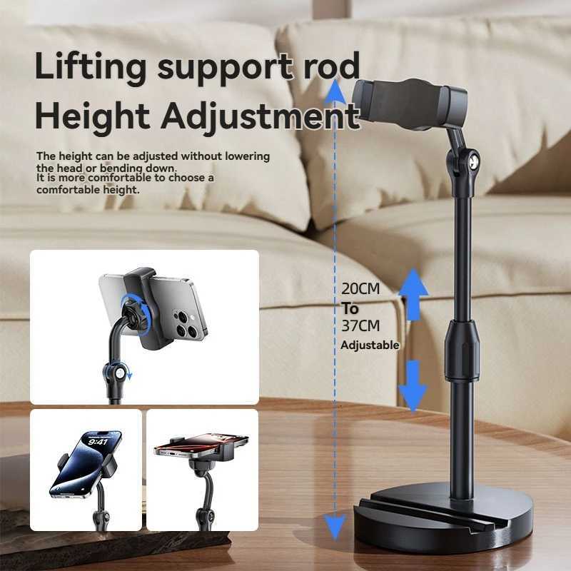 Special for you Exclusive offer 360 Rotatable Weighing Anti-slip Base Desktop Lazy Folding Adjustable ible Phone Stand C251210