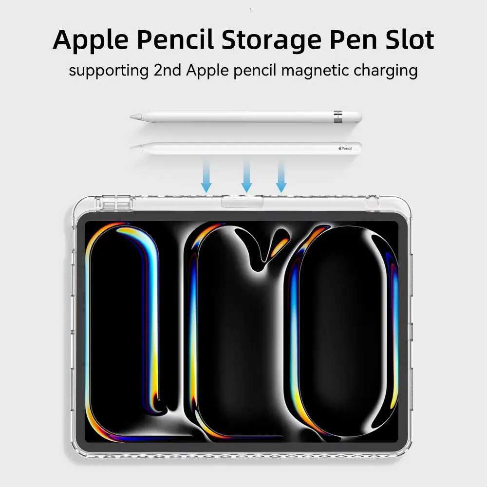 Transparency Case for 2024 iPad Pro 13in 11in M4 Air 11-inch 13-inch M2 iPad 10th Gen 109 Air 4/5 iPad 7/8/9th 102 5/6th 97in H251210