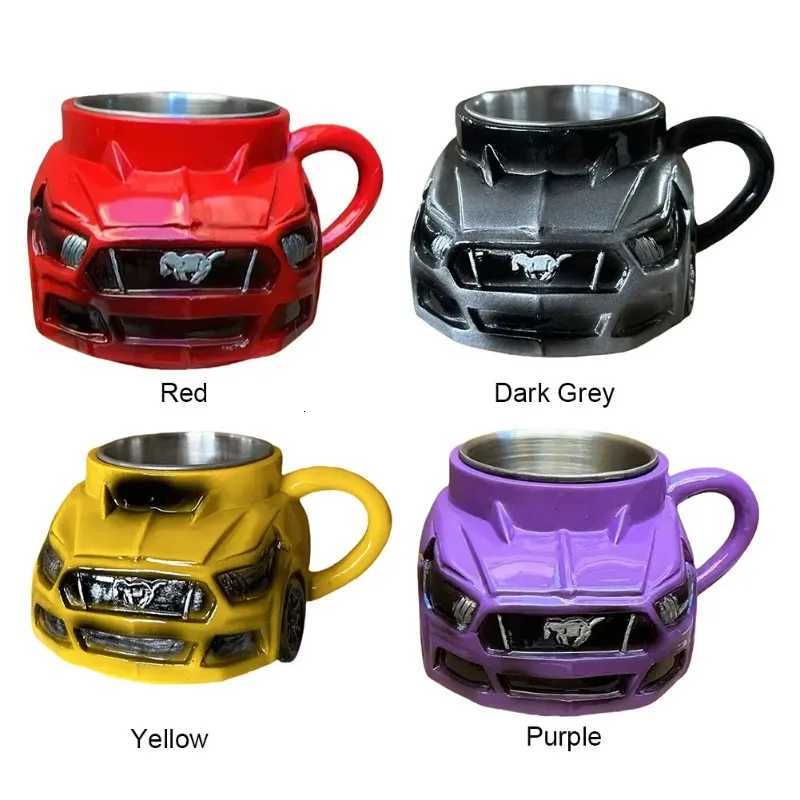 New Car Shaped Coffee Mug Creative Coffee Cup Tea Cup Gifts Novelty Drinkware for Men Boyfriend Dad Husband Car Lovers C251210