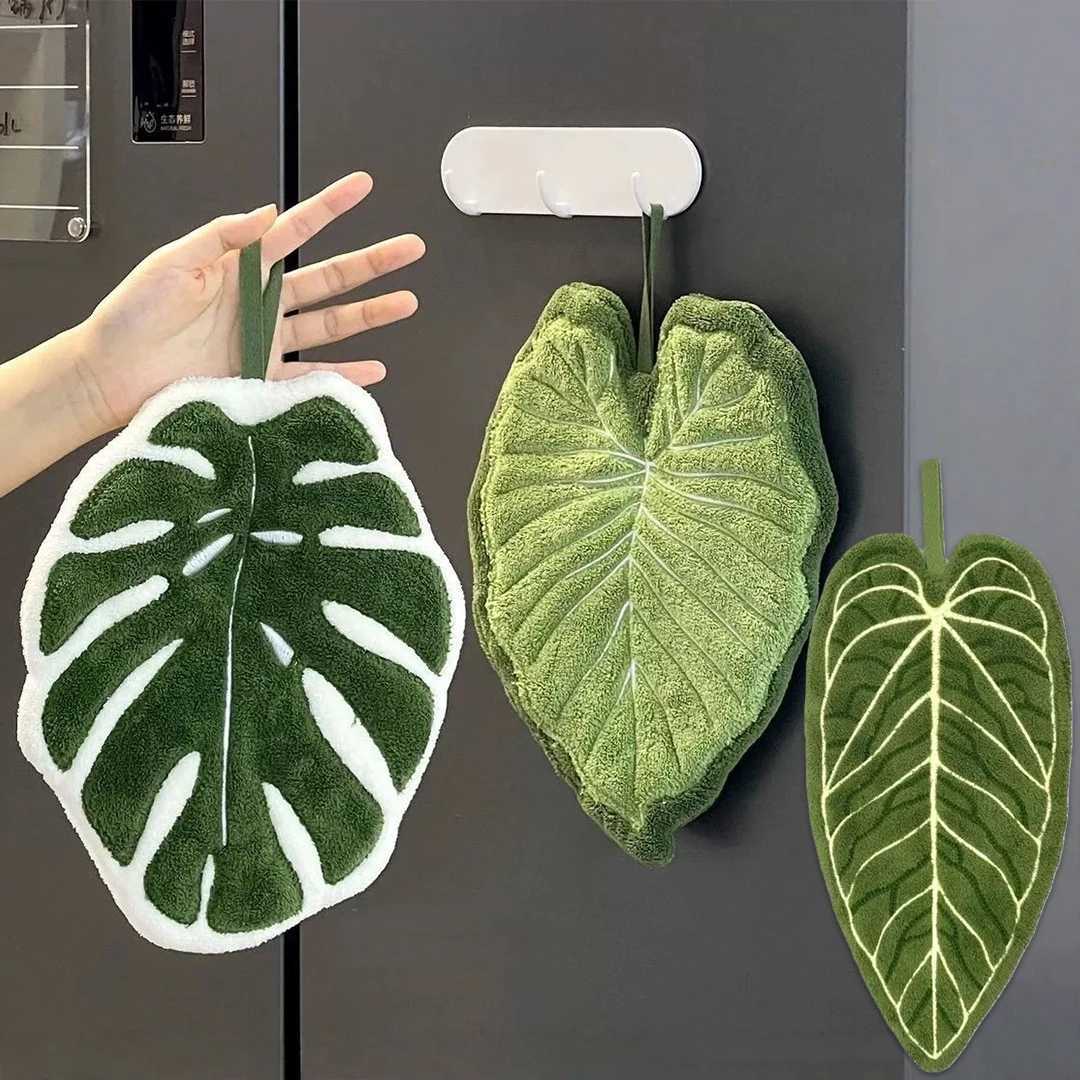 Towels Cleaning Towel Absorbent Handkerchief Hanging Thickened Kitchen Towel Bathroom Kitchen Accessories C251210