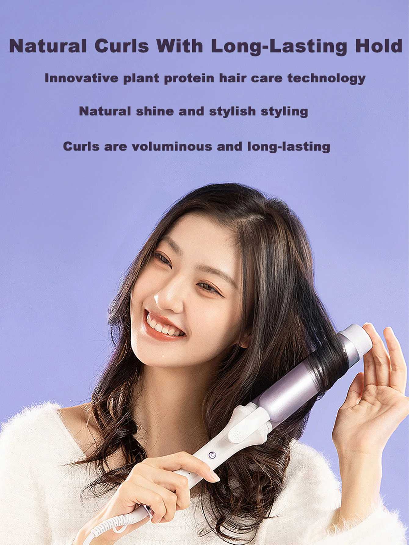 Negative Ion Curling Wand 40mm Large Volume Hair Harmless Long Lasting Styling Wave Bangs Large Perm WandT251210