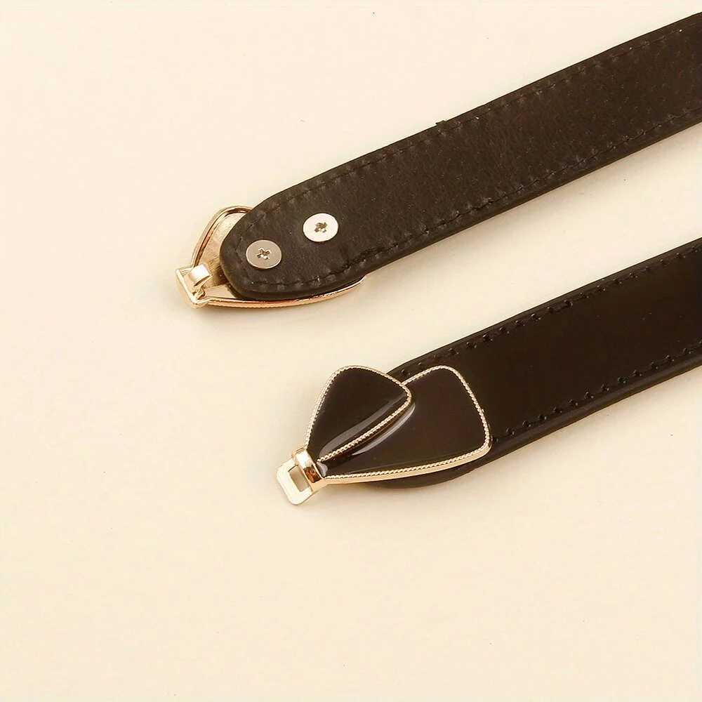 Luxury Elastic thin waistband for womens drip oil bow versatile belt inset style decorative dress with waistband for comfort GM229 Y251210