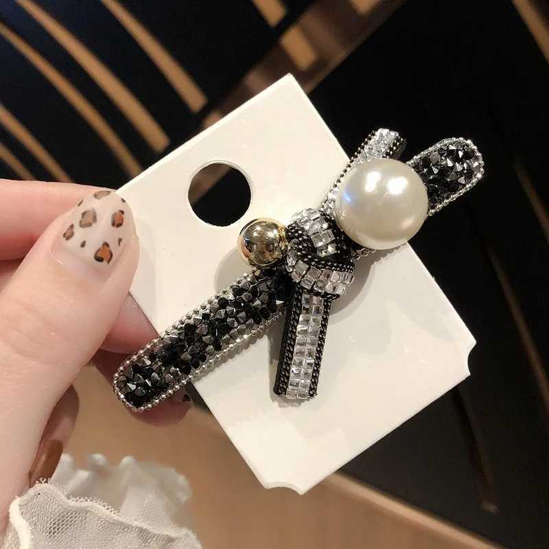 Luxury Crystal Pearl hair pins for wen party hair decoration clips hair Clip accories Y251210