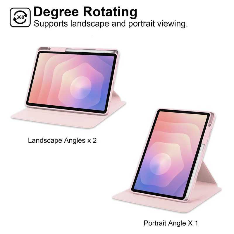 For Galaxy Tab S11 5G 11 inch 2025 Case SM-X730 Acrylic Rotating Stand Tablet Funda for Tab S11 2025 SM-X736 11 H251210