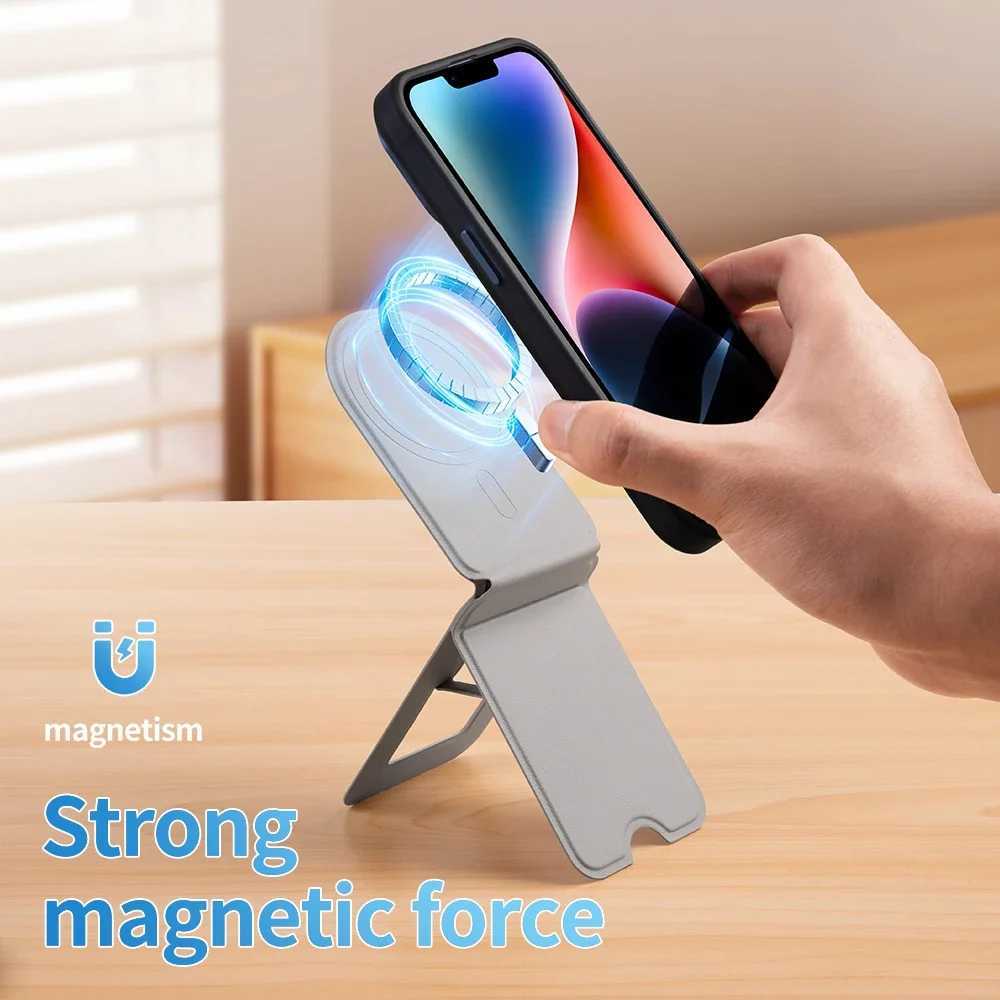 Phone Magnetic Stand Holder For iPhone 15 14 13 12 11 Pro Max Plus Desktop Magnetic Phone Folding Stand Holder For C251210
