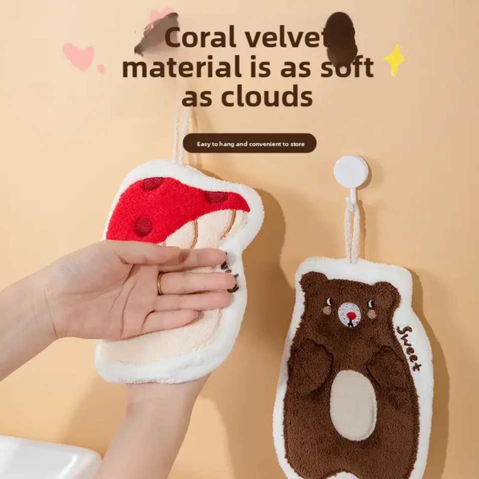 Cute kitchen towels - thick absorbent and durable for hand washing perfect for bathroom use hand washing kitchen use C251210