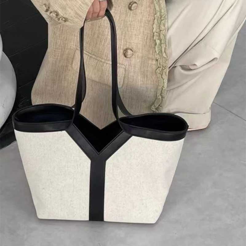 Wen Y-shaped Braided Basket Cluh Top-handle Bag Large Str Portable Shoder Bag tralight Beach Party Purses Shopper Bag Y251209