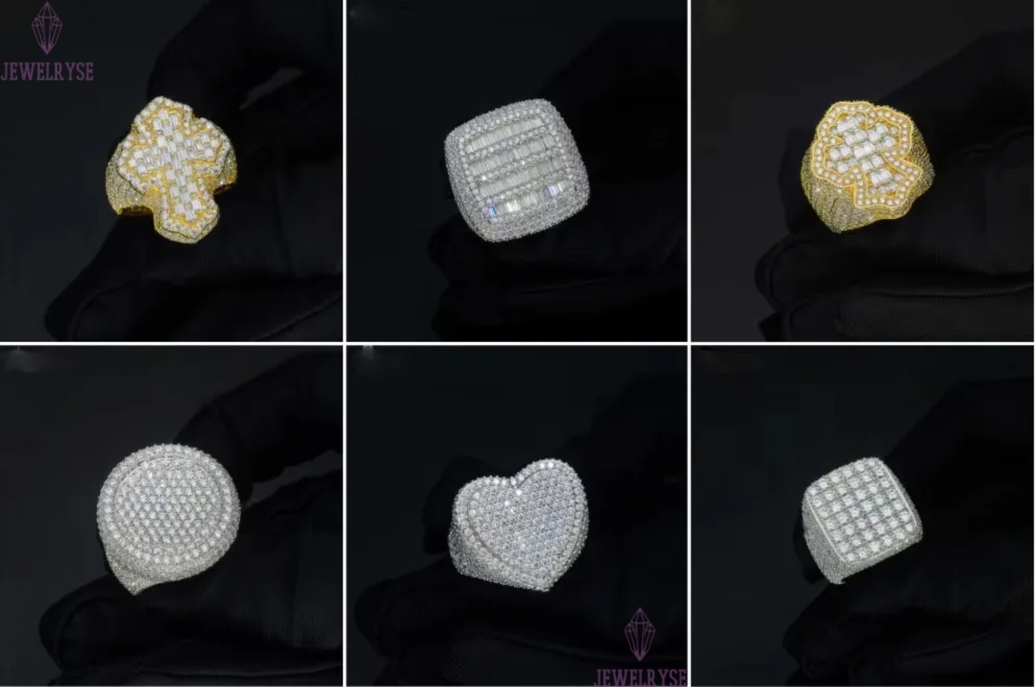 6mm Hip Hop Style Cross Cuban Link Bracelet Rappers 925 Silver Iced out Moissanite Pass Diamond Tester Jewelry for Men Women