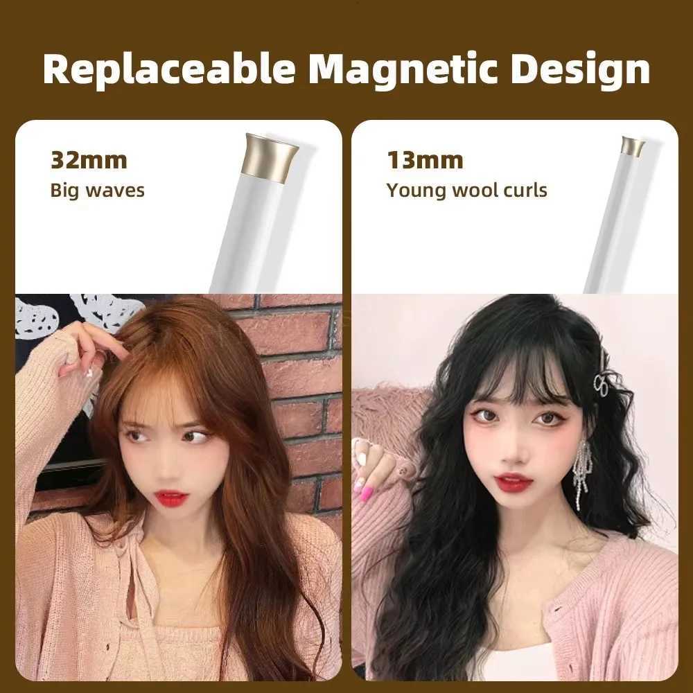Vivid Vogue Automatic Hair Curler 3Gen 4Gen Ceramic Curling Iron Automatic Rotation 28mm 32mmT251210