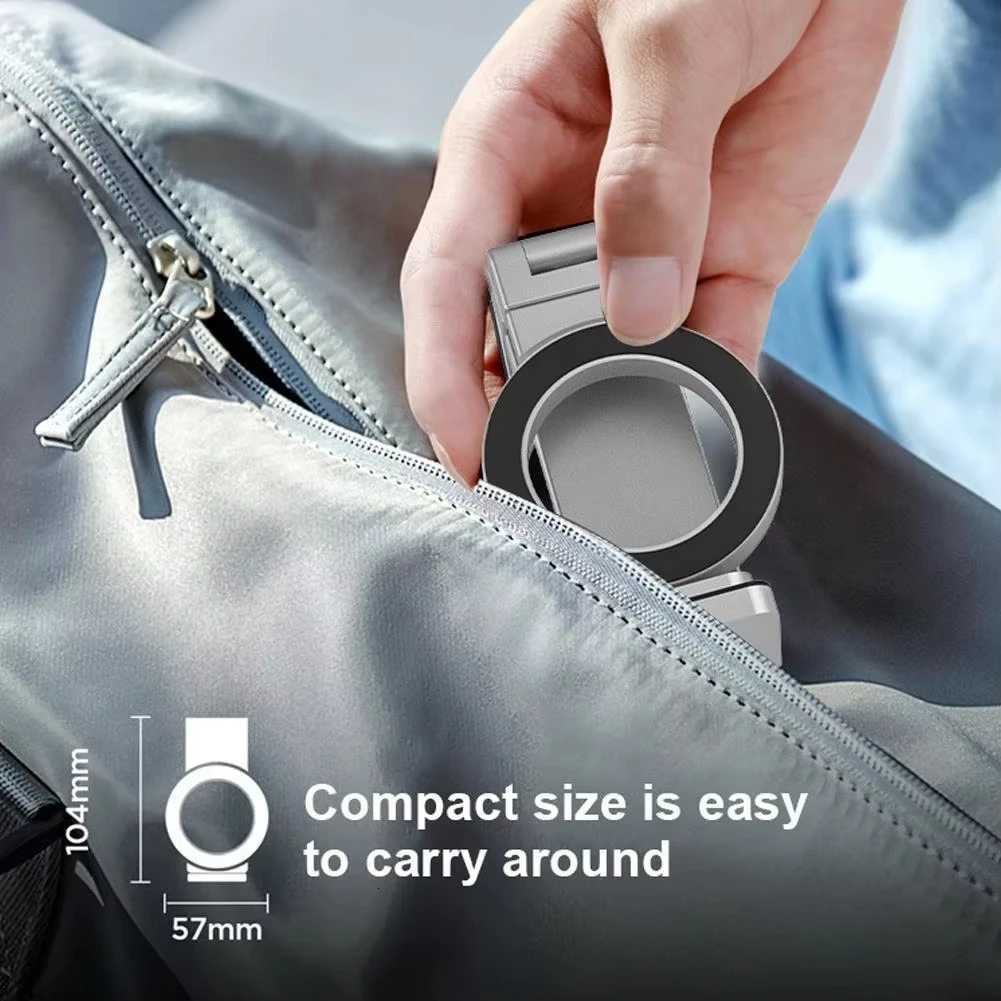 Magnetic Airplane Phone Holder Universal Travel Desk Cell Phone Mount Stand Foldable 360 Rotation Selfie Stick Phone port C251210