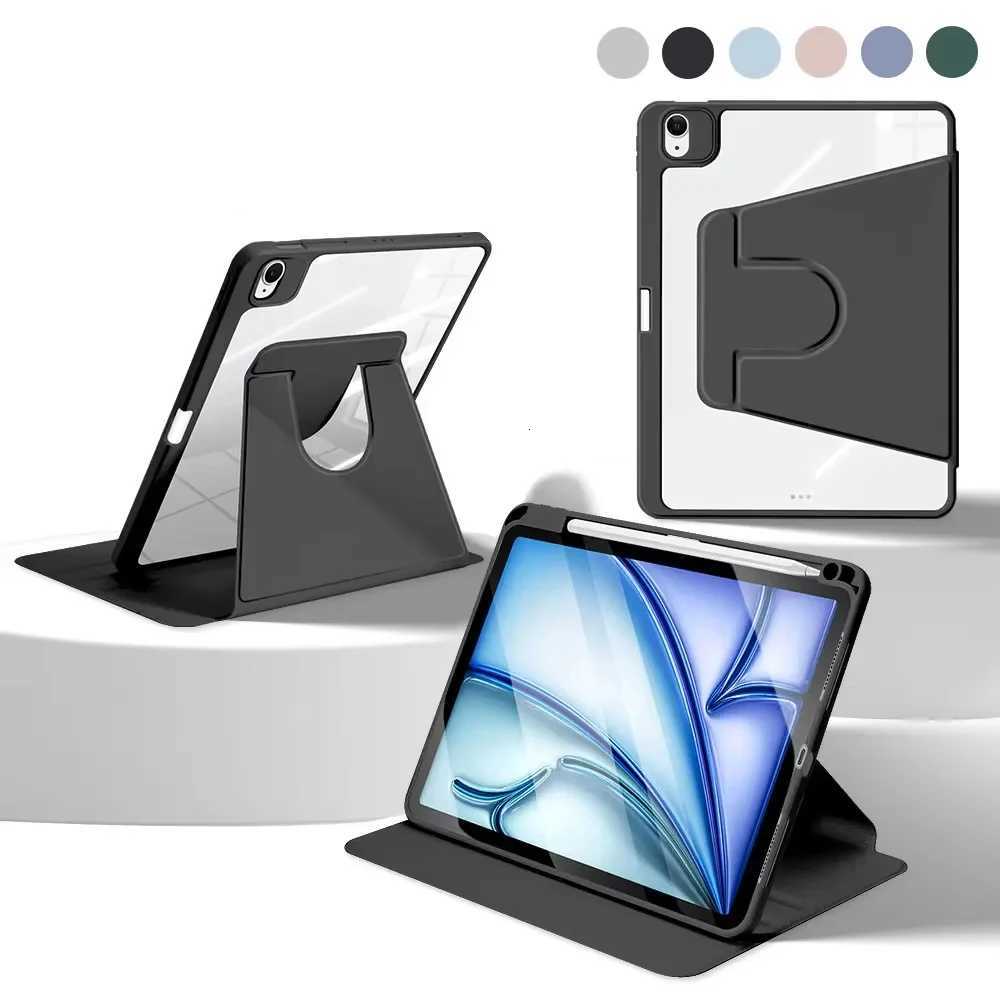 For iPad 102 7th 8th 9th Case iPad A16 11th10th Generation Rotation Cover for iPad Pro 129 13 Air 11 2025 2 3 4 5 97 Funda H251210