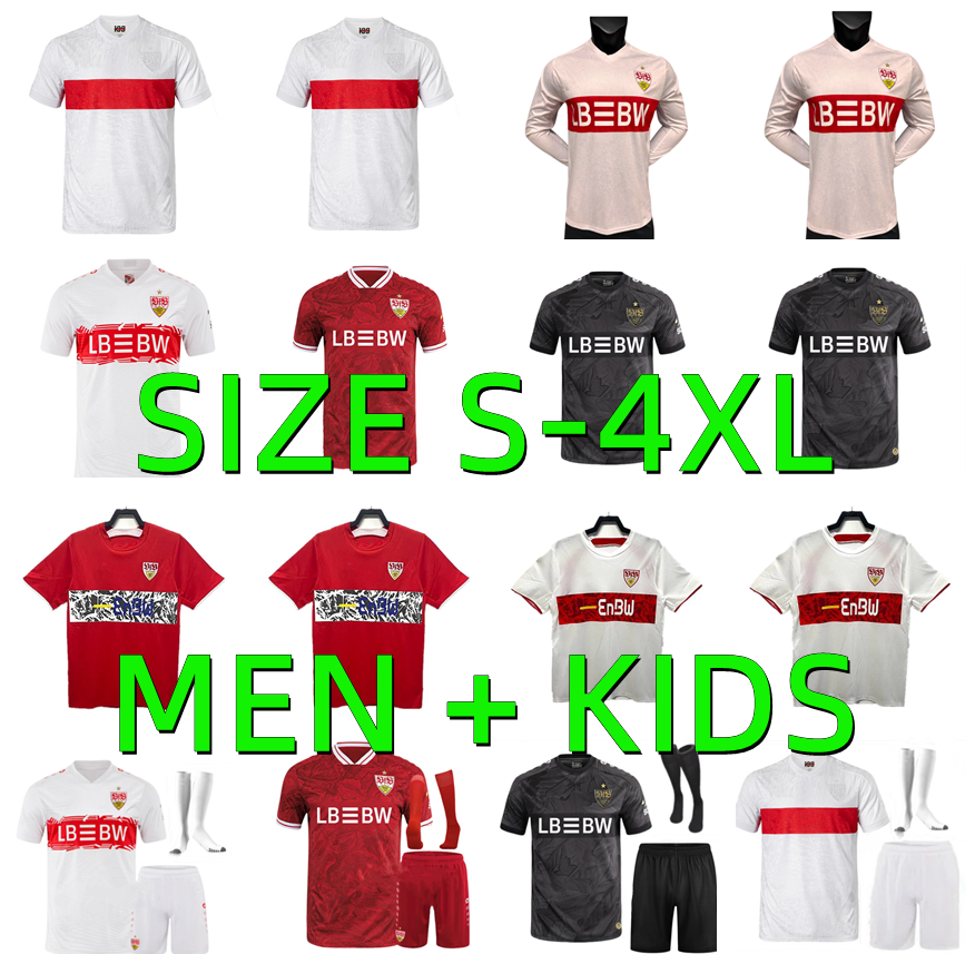 25 26 StutTgartS Soccer Jerseys 2025 2026 DEMIROVIC MILLOT WOLTEMADE UNDAV FUHRICH EL BILAL DIEHL LEWELING STILLER KARAZOR Retro 2006 2007 Uniforms Men Kids Kits