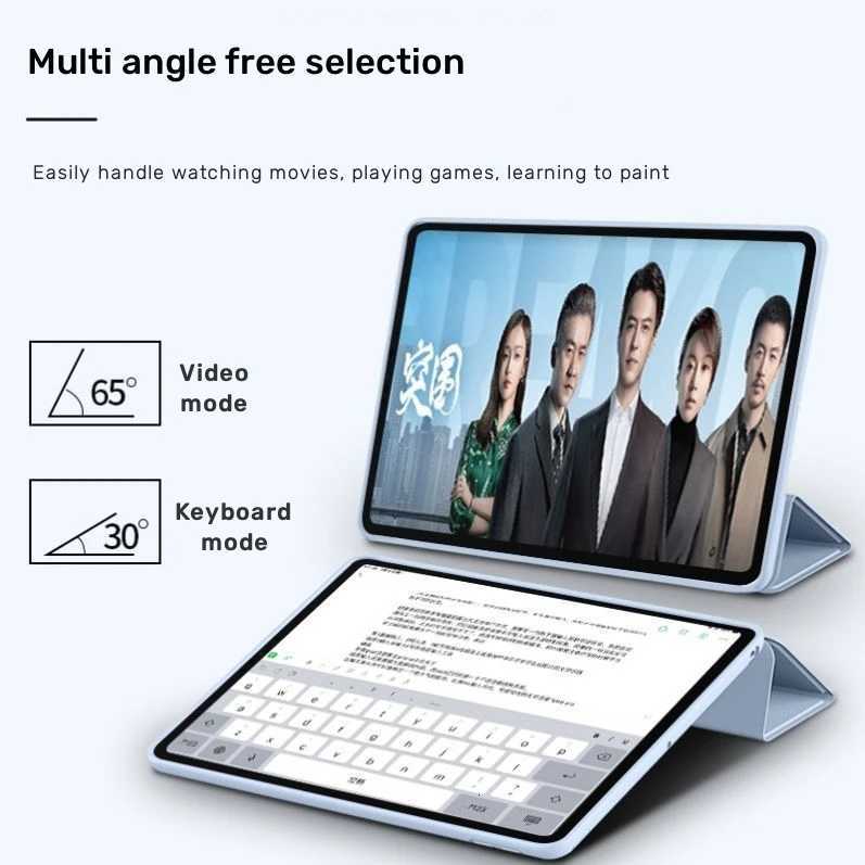 For MatePad SE 11 inch AGS6-W00 W09 2024 Case Trifold PU Leaher Soft Back Stand Tablet Cover For Matepad SE 11 H251210