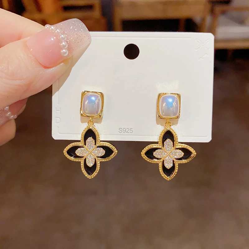 S925 Sier Needle Sweet - wer Stud Earrings Wens Fashion Simple Pearl Earrings Temperament Versatile Earrings Y251210