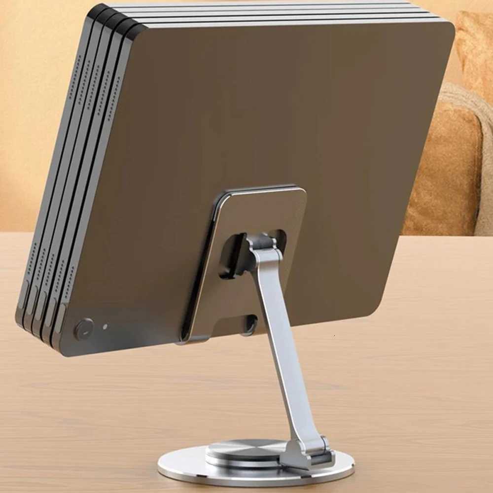 Metal 360 Rotating Desk Mobile Phone Holder Stand for iPhone Cellphone Smartphone Mobile Phones Ipad Telephone Reader C251210