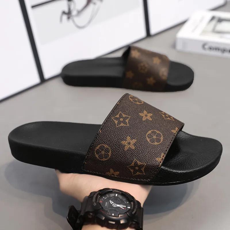 Designer Slippers Men's Slide Sandals Flip Flops Lightweight Platform Comfortable Fashion plus size Non-Slip EVA Indoor Outdoor Bathroom Beach Sh