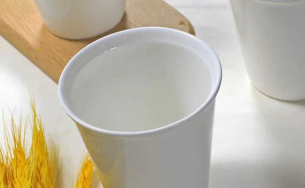 200ML6pcs/lot fine bone china nespressp mug small coffee cup plain white ceramic tumbler tazas cafe travel mug shot glass C251210