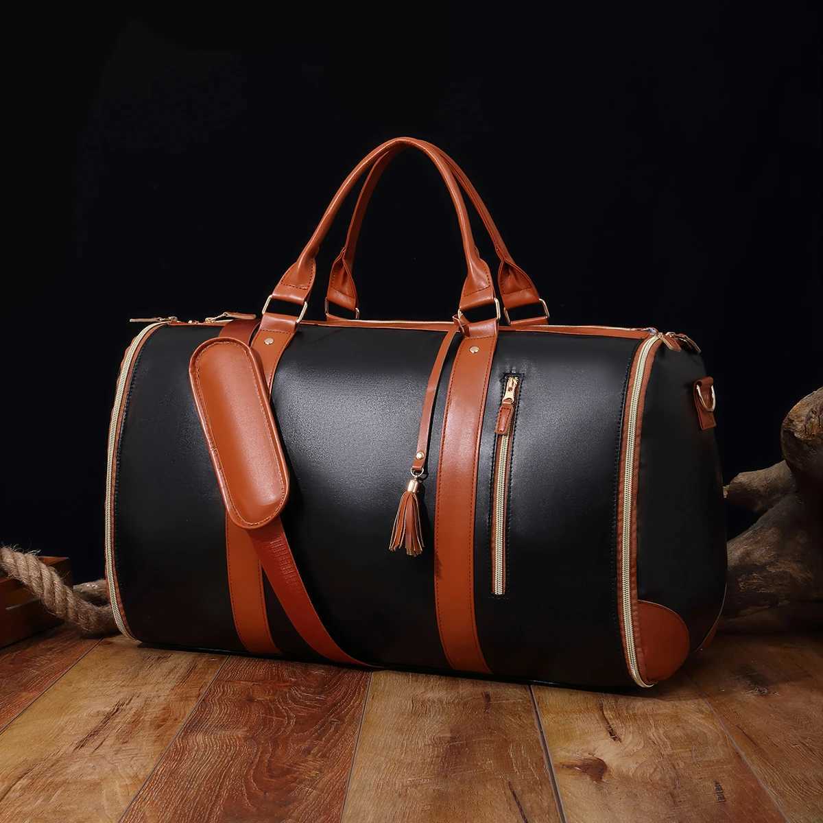 Garment Bag for Travel Carry Travel Bag with Shoder Strap - Ideal for Business Trips and Weekend Getays Y251209