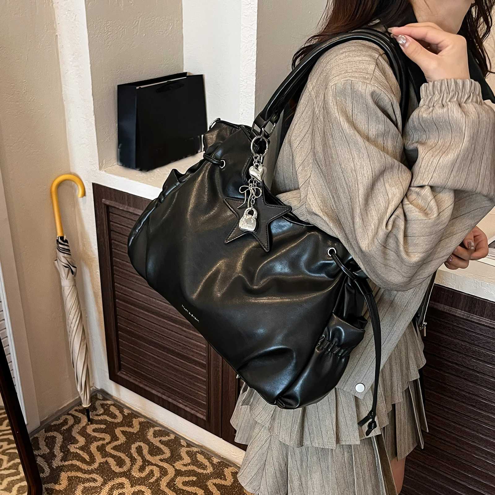 PU Cmuter Tote Bag Large Capacity Tote Handbag Solid Color Travel Tote Bag Roy for Business Off Work Travel Y251209