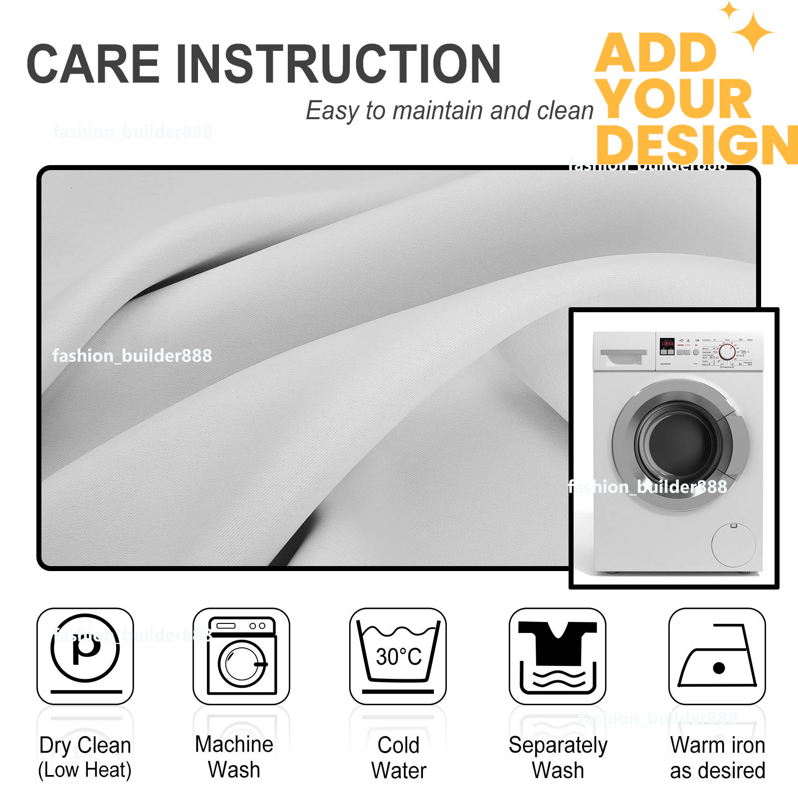 Custom Designer H Blackout Curtain for Bedroom 52x72 inch Long 2 Panels Luxury Horse Pattern Darkening with Grommet Insulated Blinds Privacy for Livin