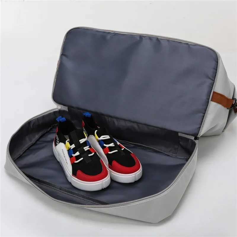 Travel Bag M Fem Large-Capacity Hand Lage Dry-Wet Separati Sports Fitness Bag Short-Distance Travel Package Y251209