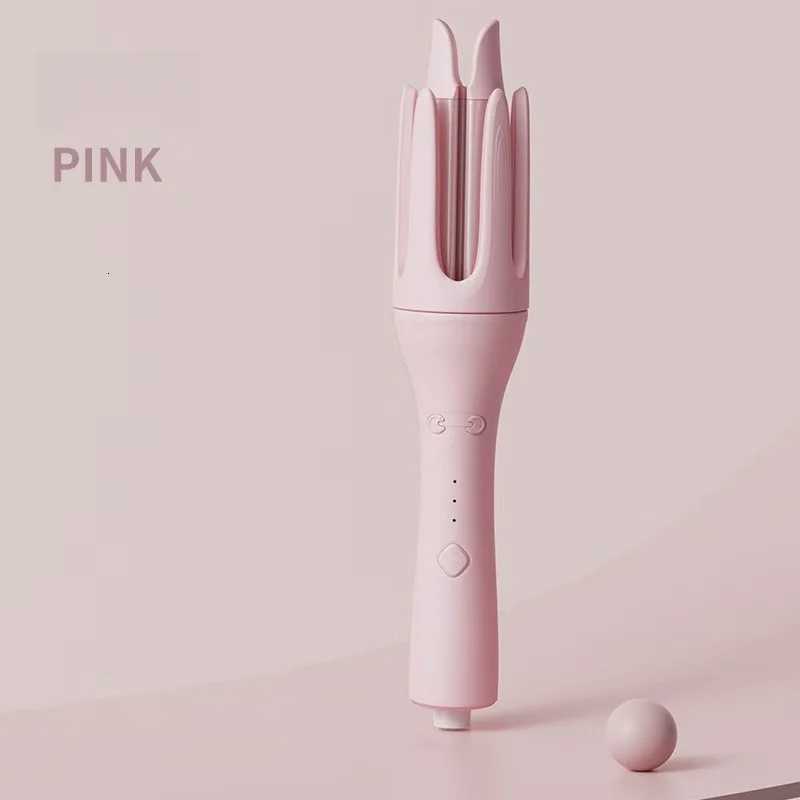 Automatic Rotating Curling Iron Electric Rotation Does Not Hurt Hair Portable Hair Curler for Comfortable and Safe Hair StylingT251210