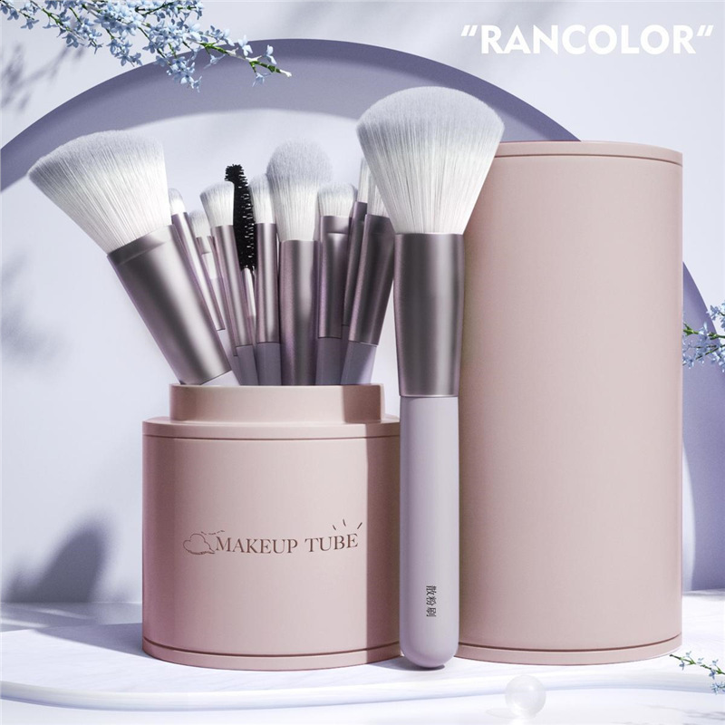 BEILI Pink Makeup Brushes Set Premium Foundation Contour Powder Blush Eyeshadow Highlighter Cosmetics Tool brochas de maquillaje 251015