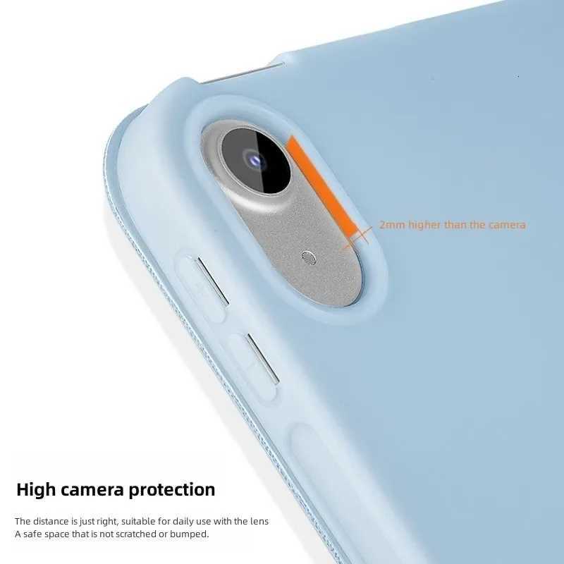 Smart Cover For iPad Mini 7 Case A2993 A2996 Silicone Cover with Pencil Holder for iPad Mini 6 Case 83 inch Tablet Funda Capa H251210