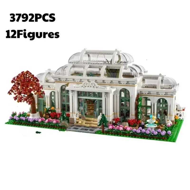 3792PCS Creative Botanical Garden Street View Assembly Model brick DIY toy Adult Children Christmas GiftT251210