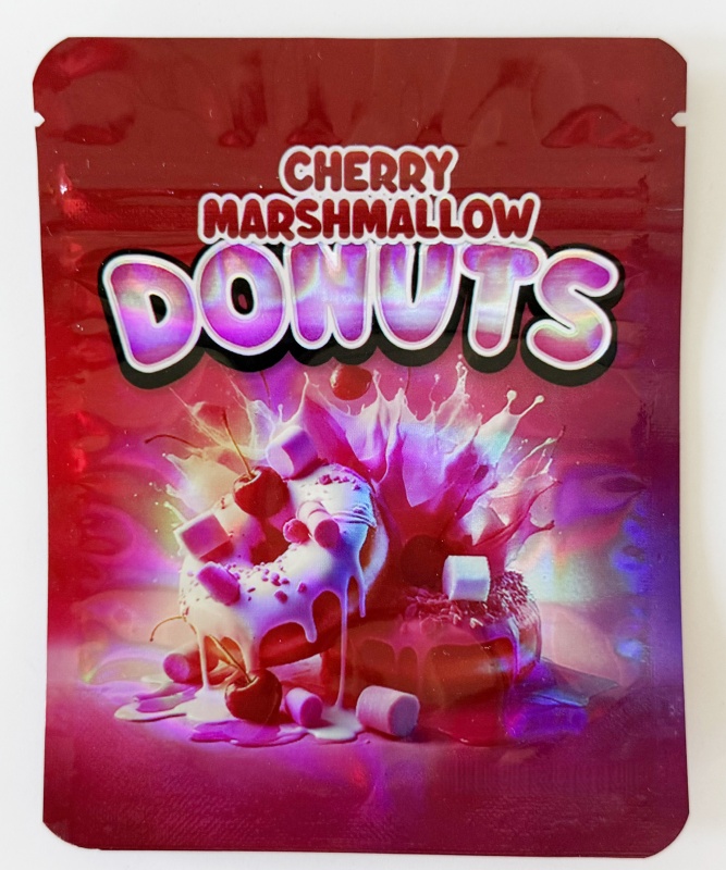 empty mylar bag 3 5 holographic smell proof zipper pouch food storagepackaging stand up foil pack custom