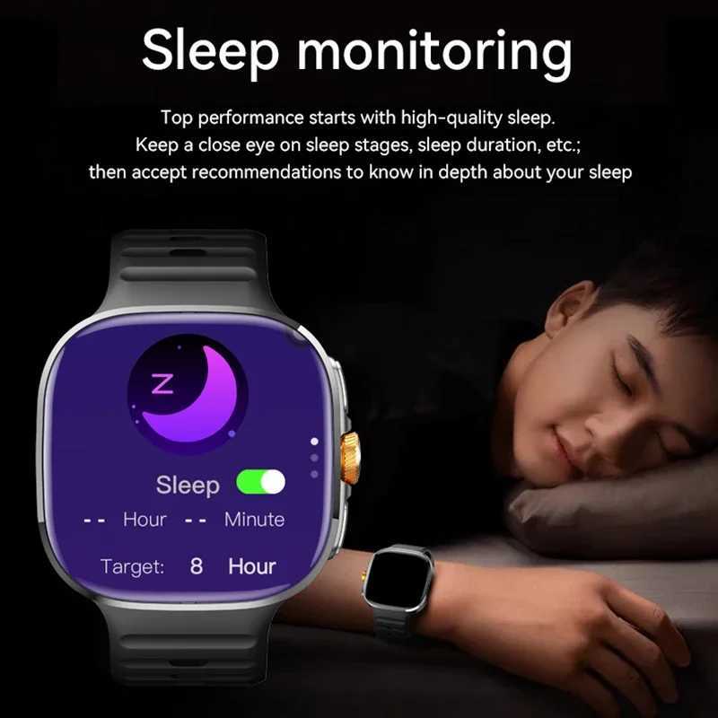 5G/4G Full Network Smart Watch Men 240 inch AMOLED Sn 8GB128GB RAM 900W Camera GPS WIFI Google APPS Android 90 SmartwatchXJ251210