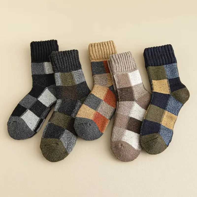 5 Pairs Winter Mens… - image