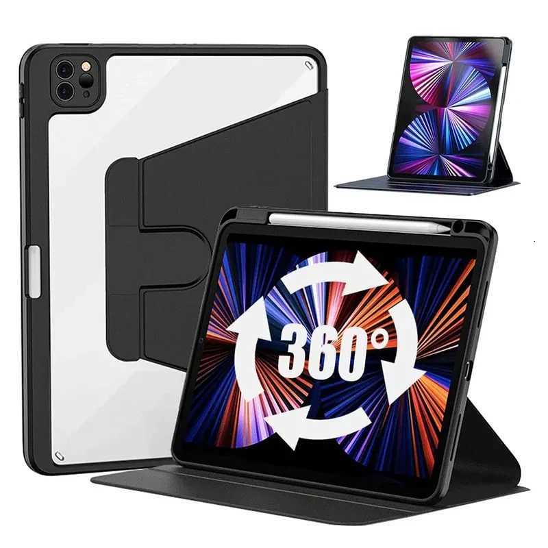 360 Rotation Case For iPad 102 7/8/9thiPad 10th/11th A16Air 4 5 109 Magnetic Cover For Pro 11 129 13 Stand Case Shockproof H251210