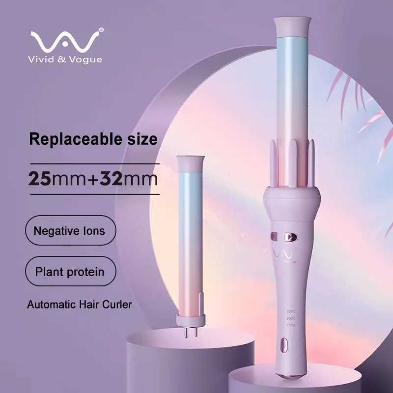 Vivid Vogue Automatic Hair Curler 3Gen 4Gen Ceramic Curling Iron Automatic Rotation 28mm 32mmT251210