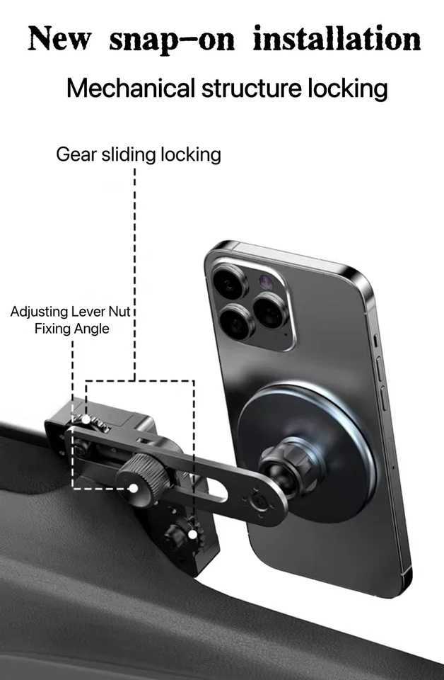 For BYD Dolphin Qin PLUS Tang DMI ATTO3 UP Han EV Song Pro Destroyer Sn Special Car Mobile Phone Holder C251210