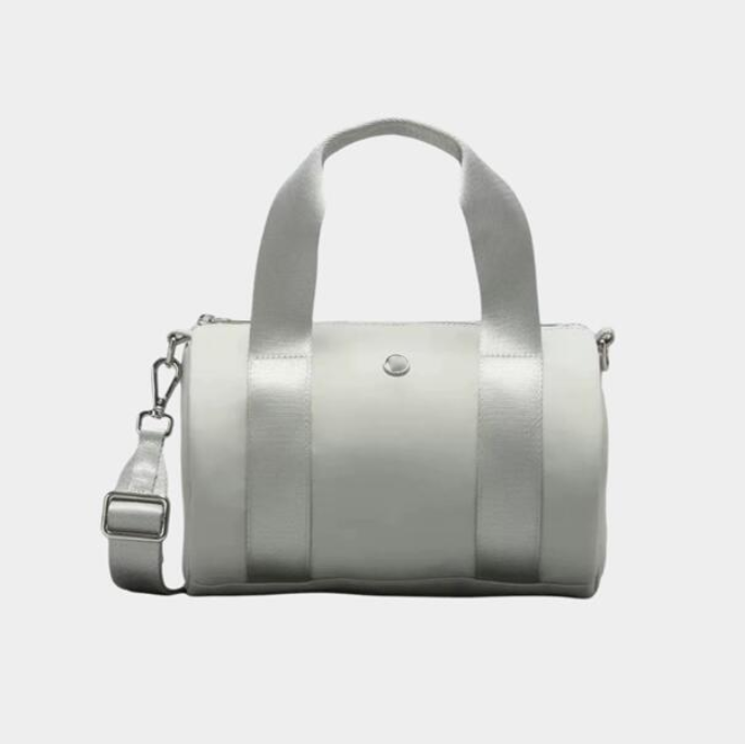 designer yoga Nylon Messenger Bag Large Capacity Cylindercal Pillow bag Knit Nylon Mini barrel duffel bag fashion design women boho bag sling chest bag