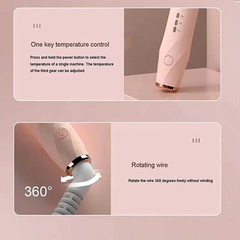 Portable automatic curling iron lazy persons curling negative ion perming large curls and big waves without damaging hairT251210