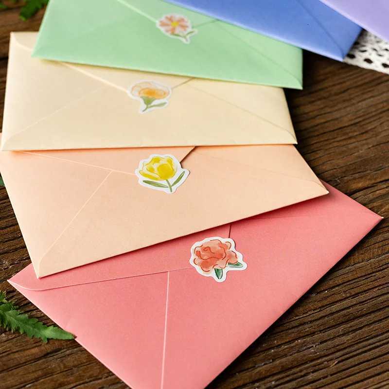 3D -up Style Creative Minimalist Greeting Card Flower Blessing Card Happy Birthday Party Invitation Letter Gift H251210