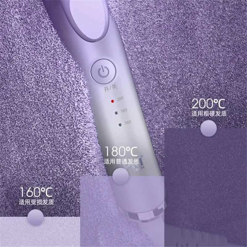 New 9mm 25mm 30mm Purple Professional Ceramic Hair Curler Curling Iron Roller Curls Wand Waver Hair Styling Tool 4T251210