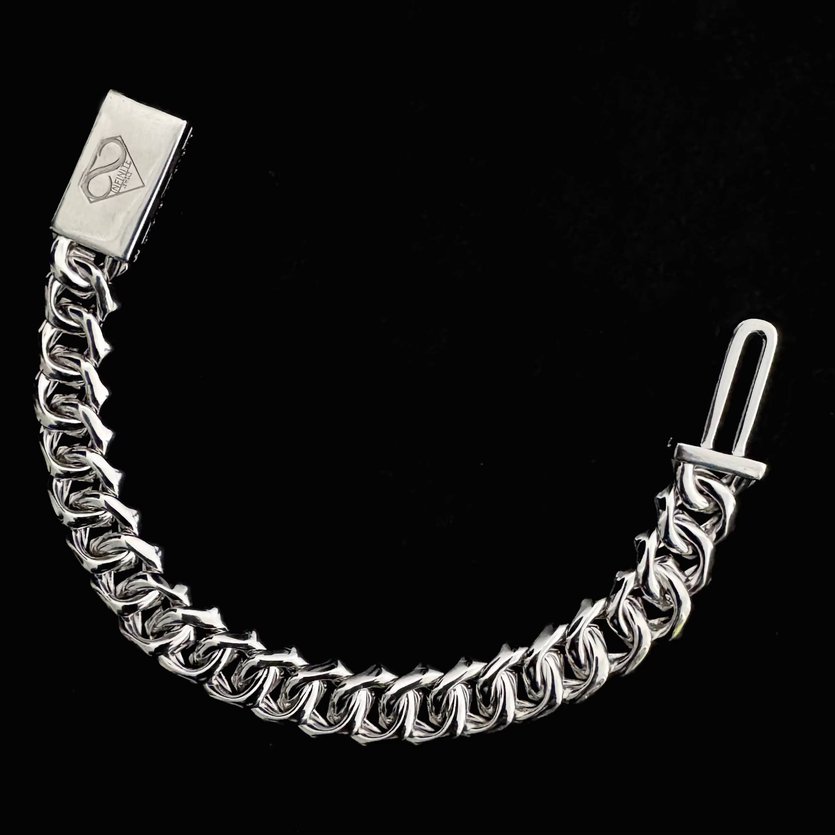 Hiphop 12mm Moissanite Cuban 925 Sterling Silver 2Rows VVS Moissanite Diamond Iced Out Moissanite Cuban Bracelet