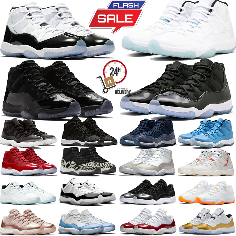 2025 Designer 11 Basketball shoes Men Women 11s Sneakers Inner Beast Rain Rare Gamma Blue Cap and Gown Space Jam Black Volt Sports Mens Trainers EUR 36-47 Free shipping