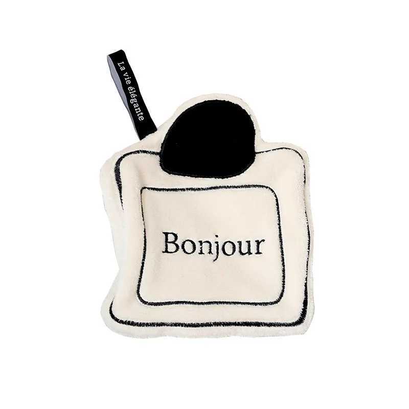 luxury French Hanging Small Household Square Towel Kitchen Bathroom White Absorbent Double Thick Hand Towel Children Fine Hand Towel C251210
