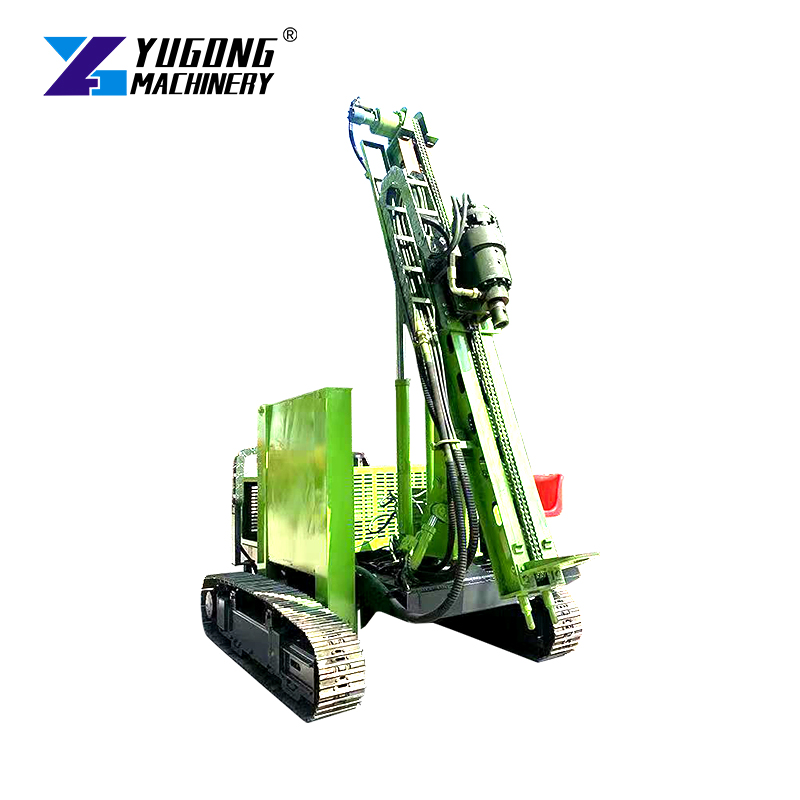 Best Performance 2-6m Crawler DTH Hammer Piling Driver | Earth Screw Pile Drive Machine Price