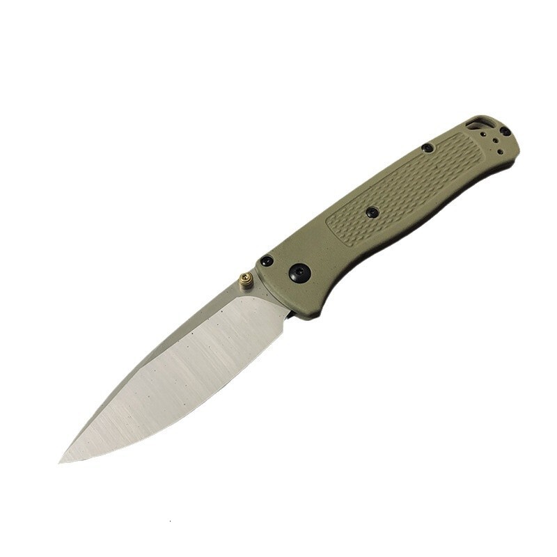 BM 535 Bugout EDC Folding Pocket Knife Black/ White Blade Survival Tactical Knife Outdoor Facas Jackknife Hand Tools Rescue