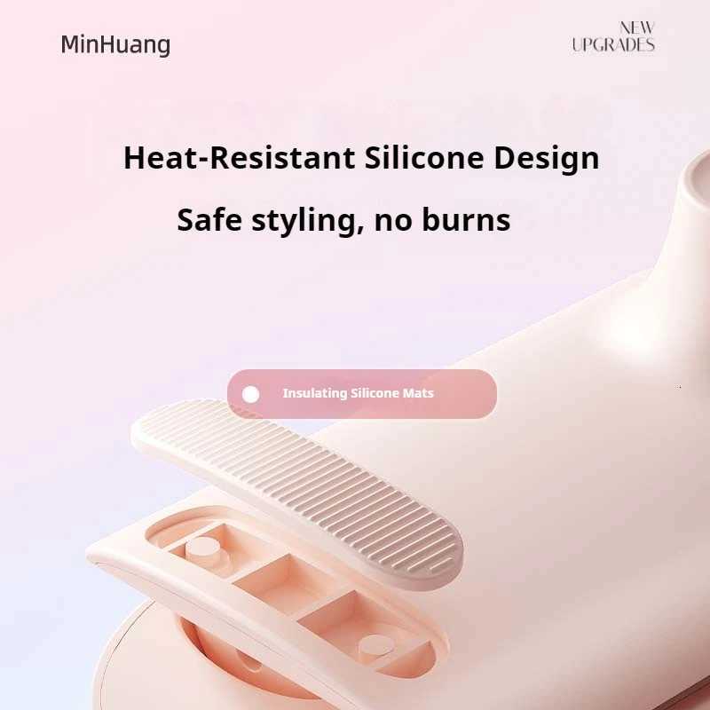 Automatic Curling Wand Iron Cold Air Setting Timer Guide Ceramic Coating Hot Air Brush For Long Curly Hair StylesT251210