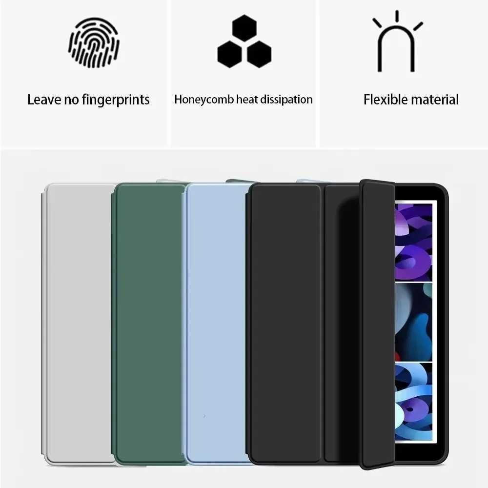 Soft Folio Leather Fl Protective Case Cover For Galaxy Tab S10 S10 Plus 124 S9 FE Plus A9 S8 S7 FE A8 S6 Lite H251210