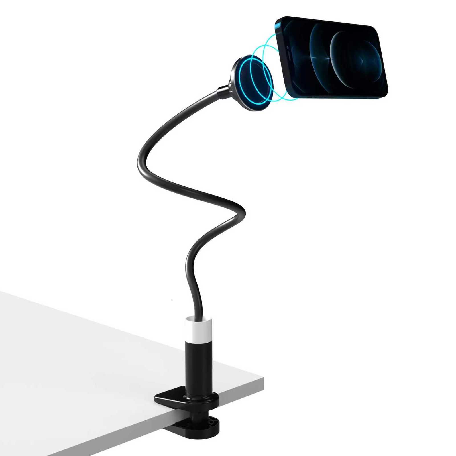 Cellphone bracket Magnetic phone holder For Mafe cradle Desk mobile port adjustable Bedside Gooseneck Lazy Long C251210