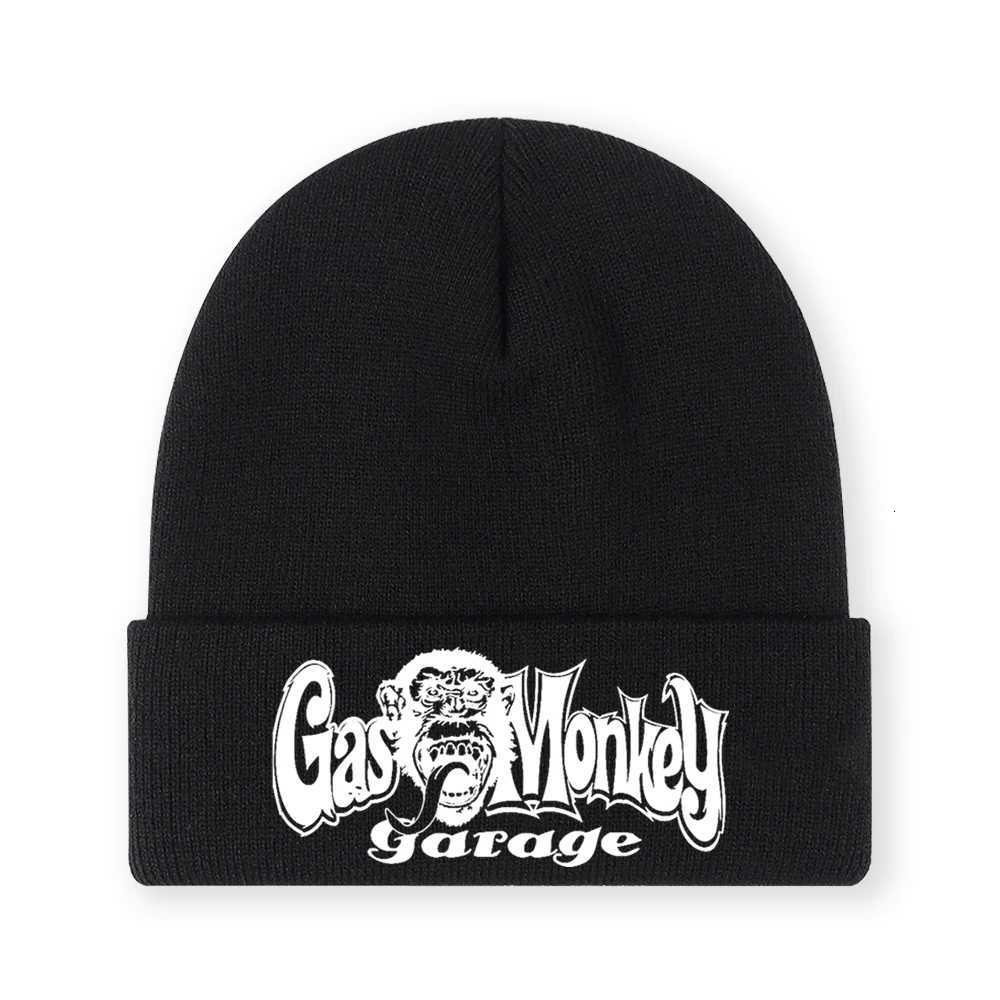 Luxury 1pcMonkey Acrylic knitted beanie outdoor headwear accessory windproof and warm ski hat 100 acrylic slightly elastic Y251209