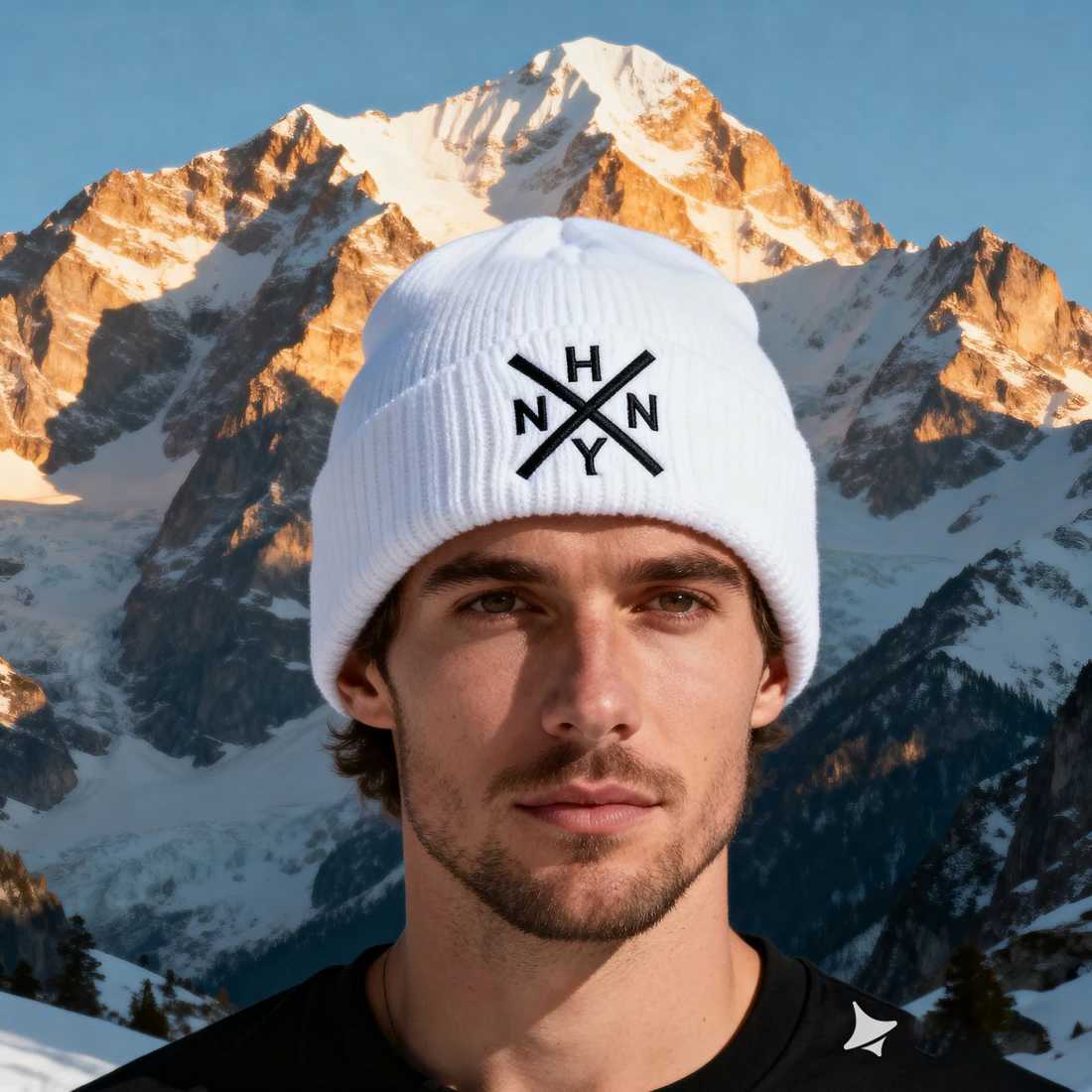 Luxury 1pcHNCY Embroidered Beanie Soft Stretchy Lightweight Winter Hat for Men Women Outdoor Hip Hop Fashion Y251209